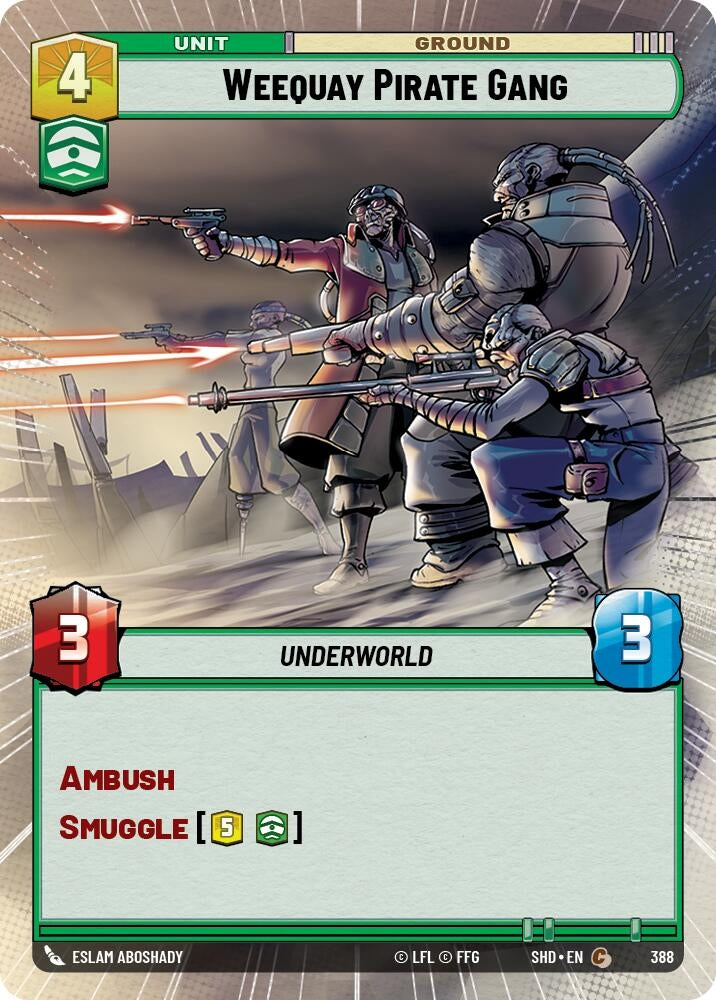 Image for Weequay Pirate Gang (Hyperspace) - Star Wars: Unlimited