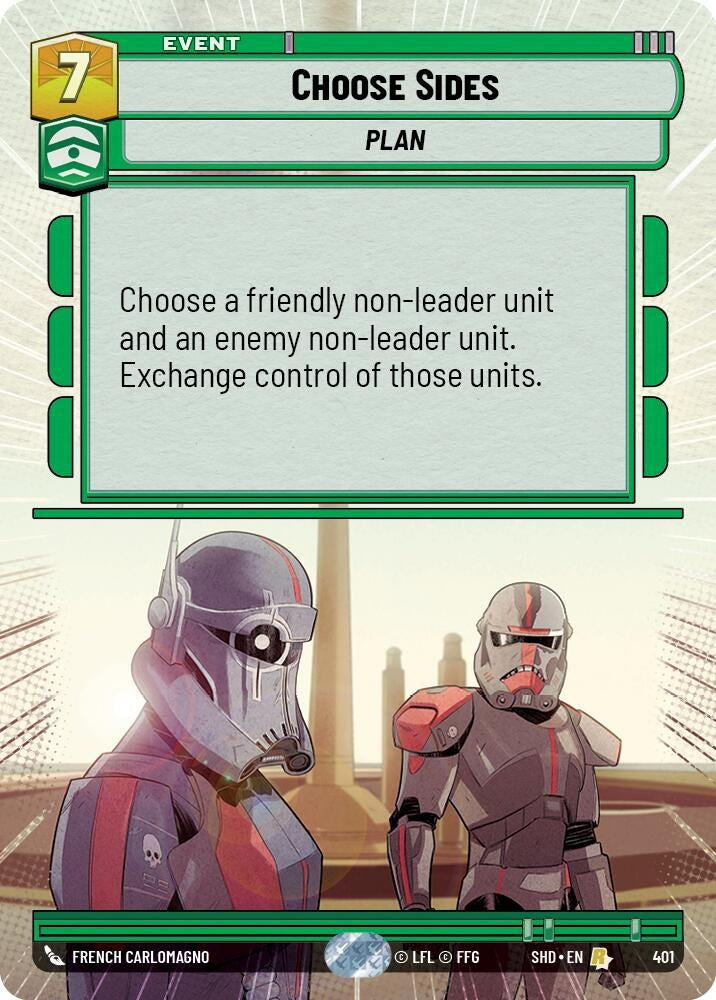 Image for Choose Sides (Hyperspace) - Star Wars: Unlimited