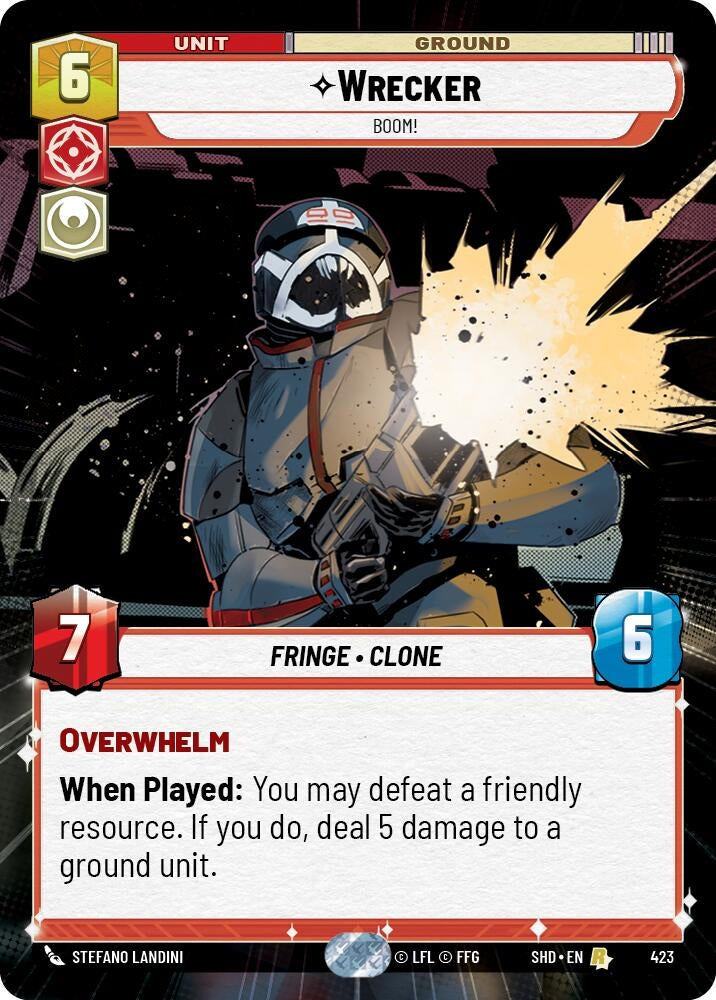 Image for Wrecker - BOOM! (Hyperspace) - Star Wars: Unlimited