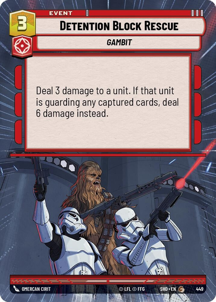 Image for Detention Block Rescue (Hyperspace) - Star Wars: Unlimited