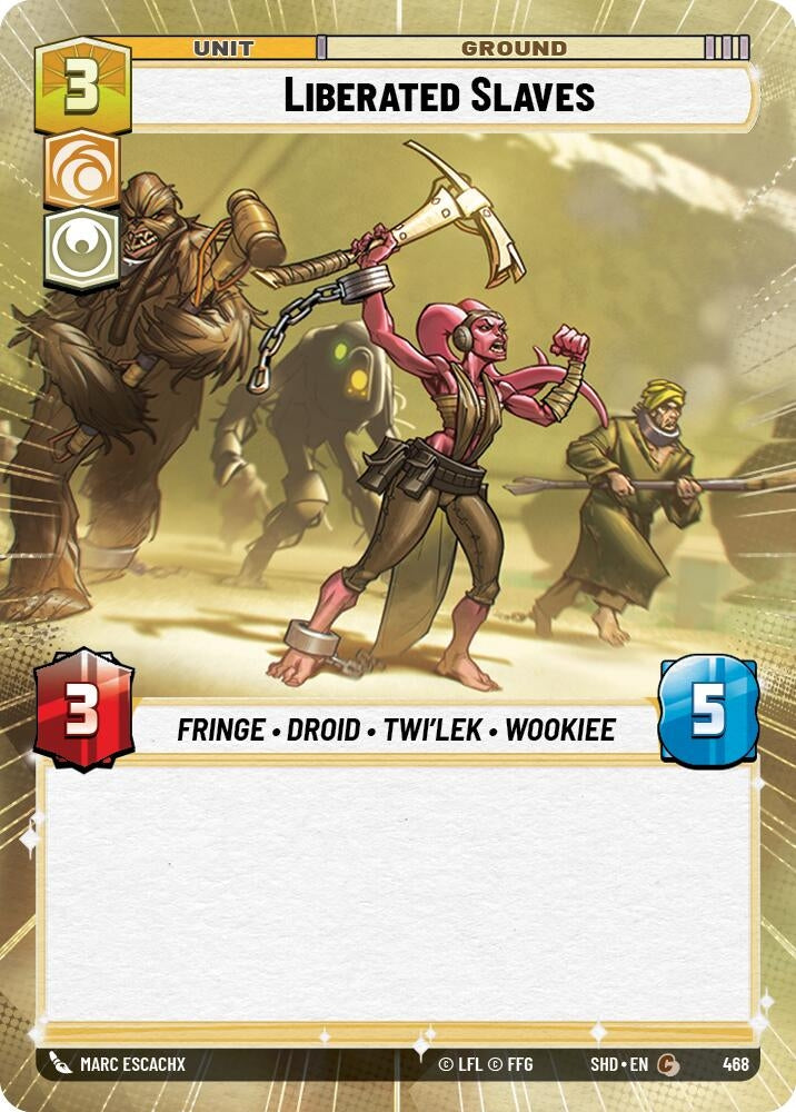 Image for Liberated Slaves (Hyperspace) - Star Wars: Unlimited