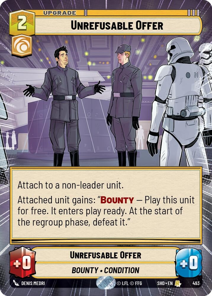 Image for Unrefusable Offer (Hyperspace) - Star Wars: Unlimited
