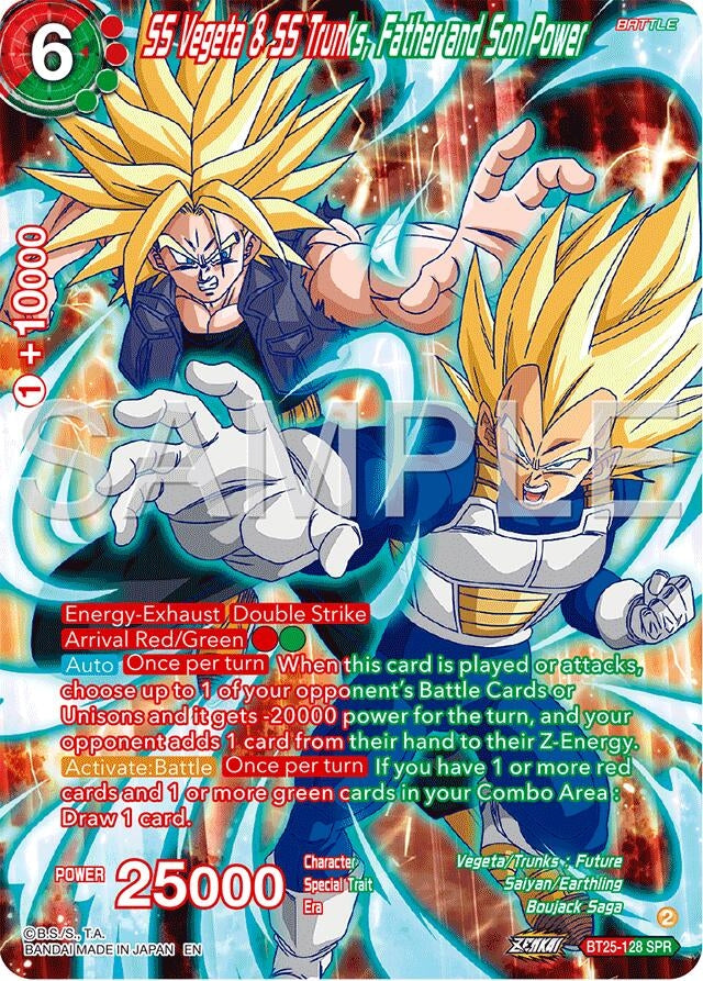 Image for SS Vegeta & SS Trunks, Father and Son Power (SPR) - Dragon Ball Super: Masters