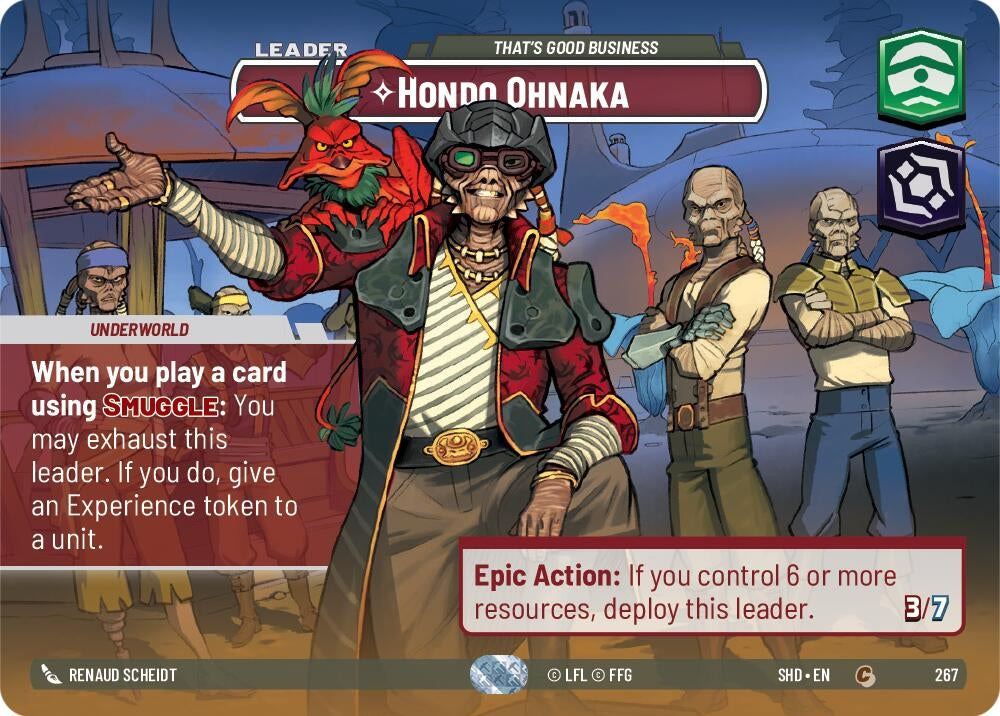 Image for Hondo Ohnaka - That's Good Business (Showcase) - Star Wars: Unlimited