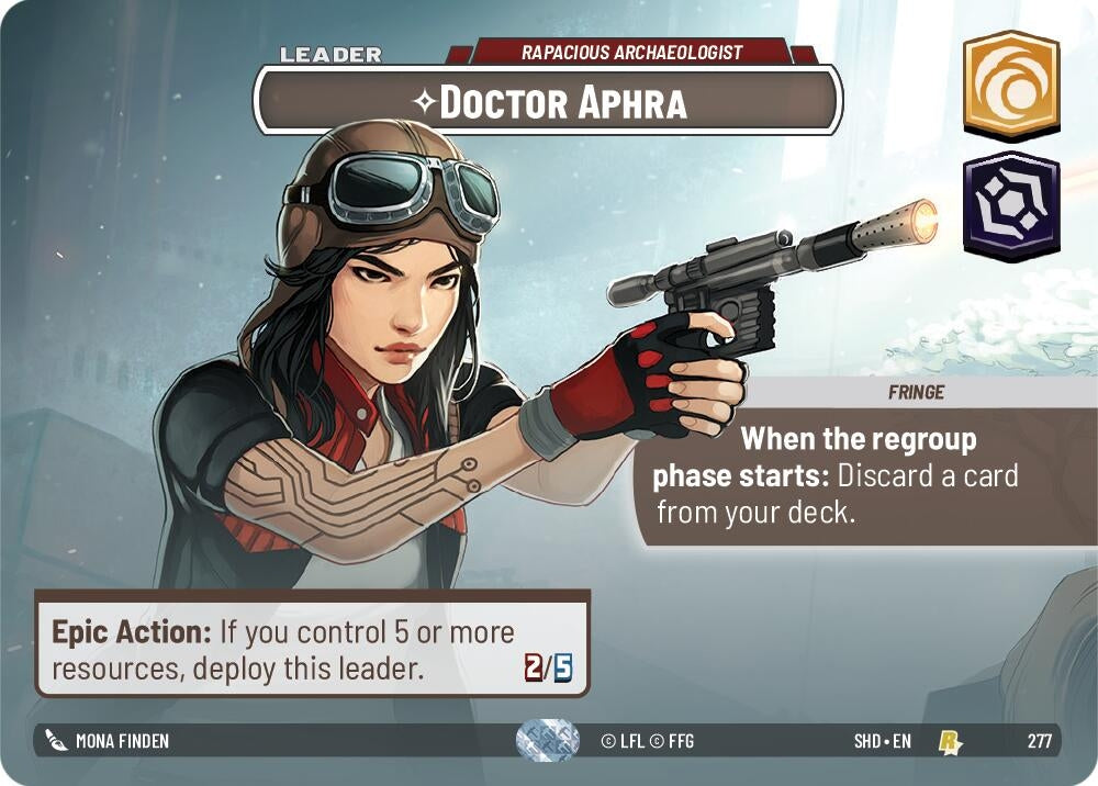 Image for Doctor Aphra - Rapacious Archaeologist (Showcase) - Star Wars: Unlimited