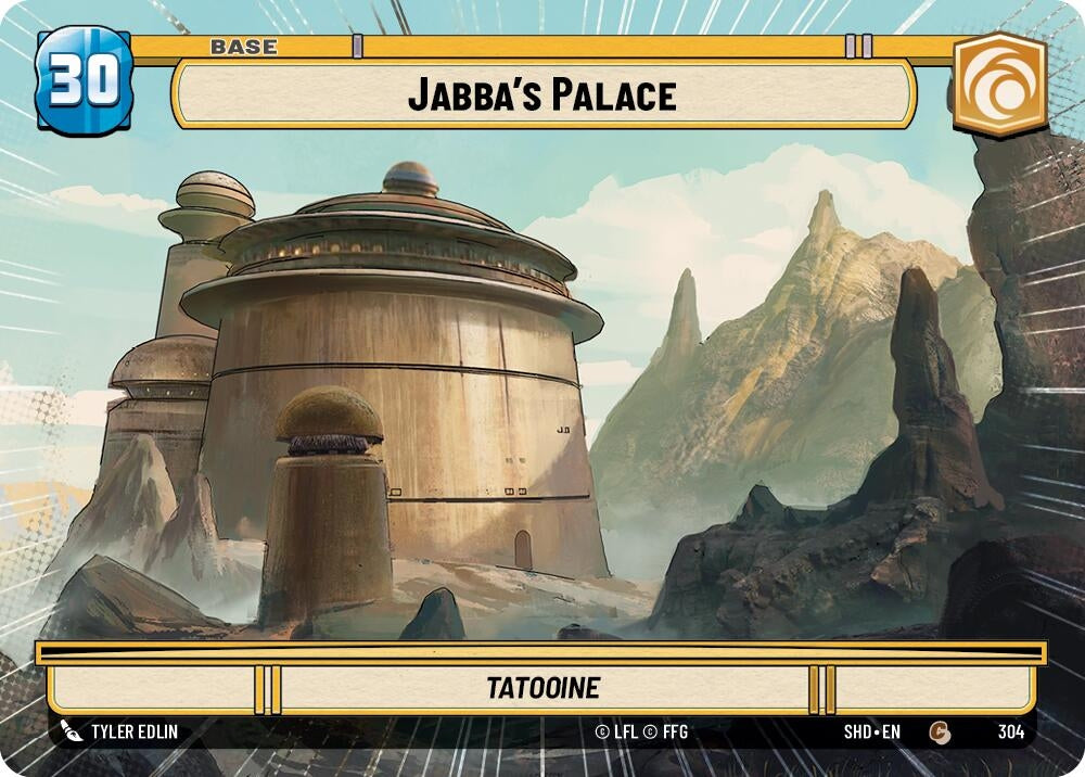 Image for Jabba's Palace // Shield (Hyperspace) - Star Wars: Unlimited