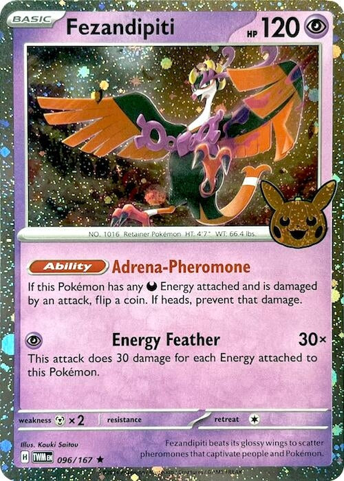 Image for Fezandipiti (Cosmos Holo) - Pokemon