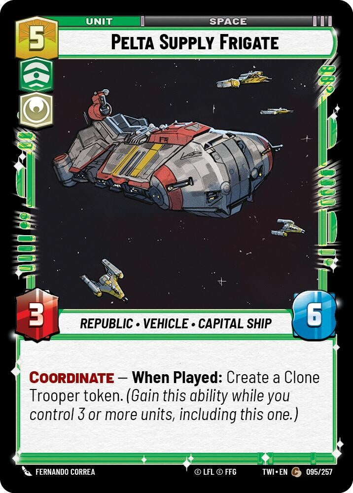 Image for Pelta Supply Frigate - Star Wars: Unlimited