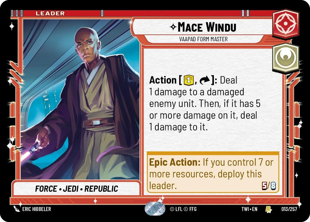 Image for Mace Windu - Vaapad Form Master - Star Wars: Unlimited