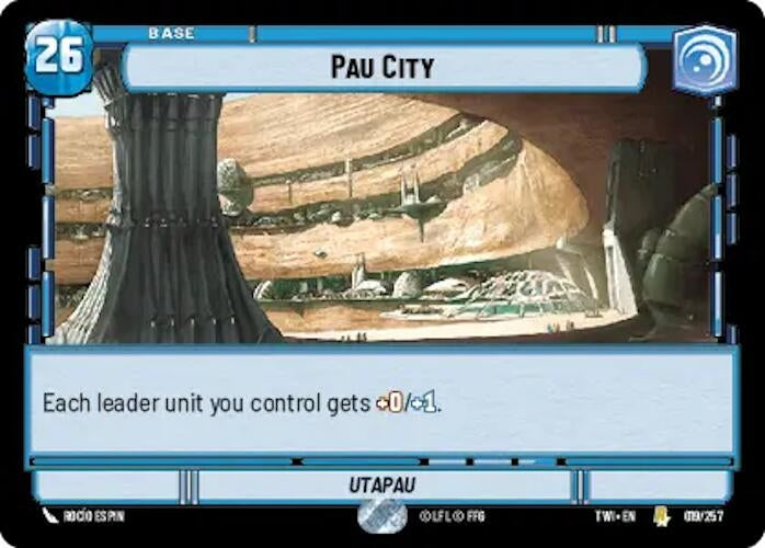 Image for Pau City - Star Wars: Unlimited
