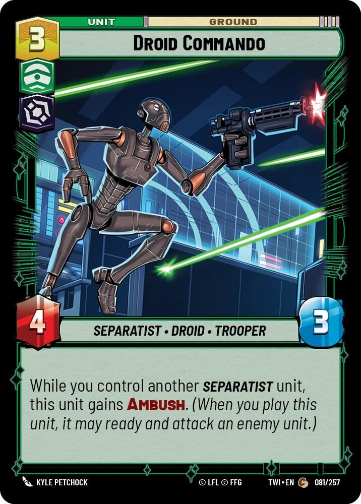 Image for Droid Commando - Star Wars: Unlimited