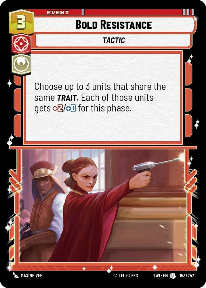 Image for Bold Resistance - Star Wars: Unlimited