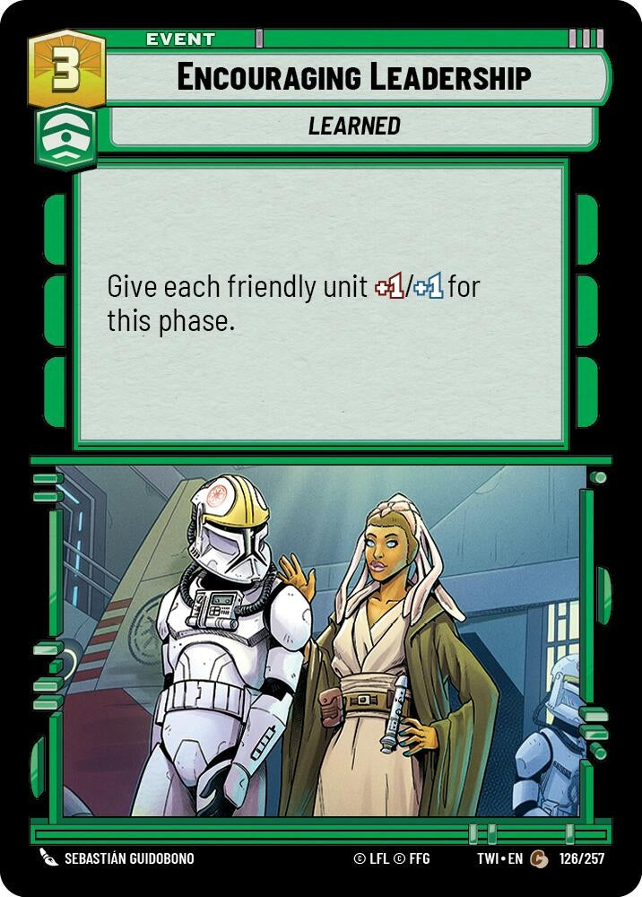 Image for Encouraging Leadership - Star Wars: Unlimited