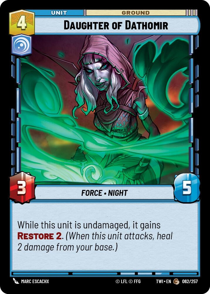 Image for Daughter of Dathomir - Star Wars: Unlimited