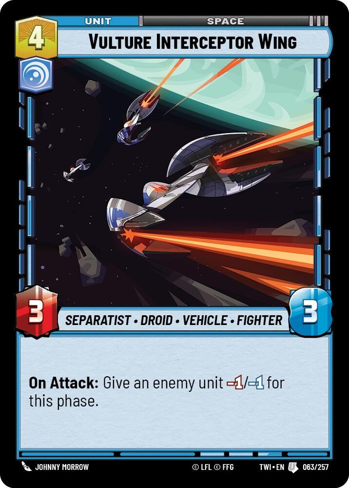 Image for Vulture Interceptor Wing - Star Wars: Unlimited