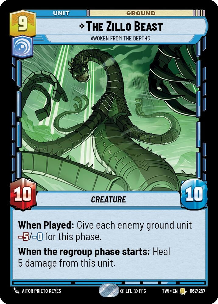 Image for The Zillo Beast - Awoken From The Depths - Star Wars: Unlimited