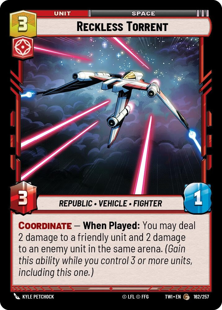 Image for Reckless Torrent - Star Wars: Unlimited