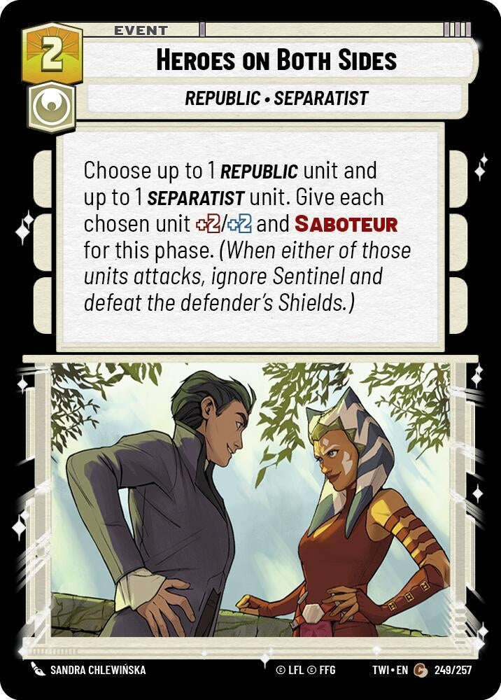 Image for Heroes on Both Sides - Star Wars: Unlimited