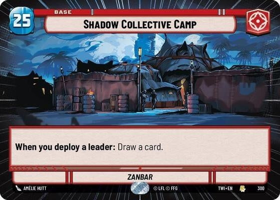 Image for Shadow Collective Camp (Hyperspace) - Star Wars: Unlimited