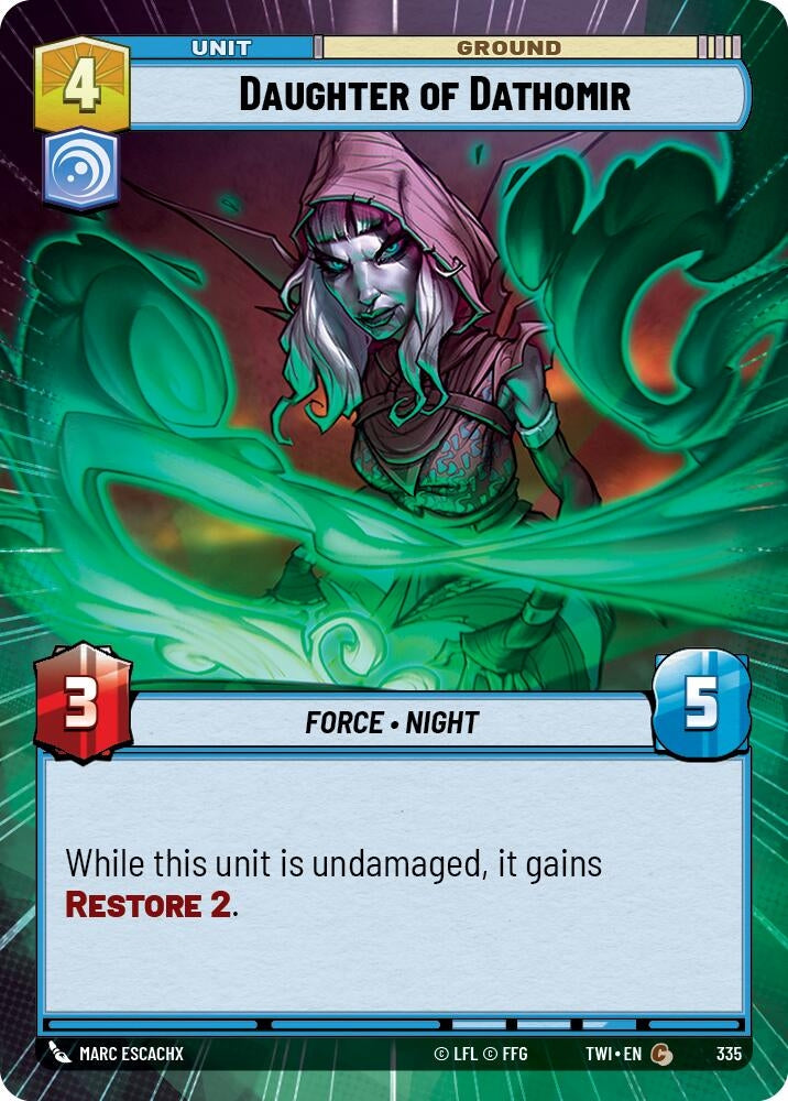Image for Daughter of Dathomir (Hyperspace) - Star Wars: Unlimited