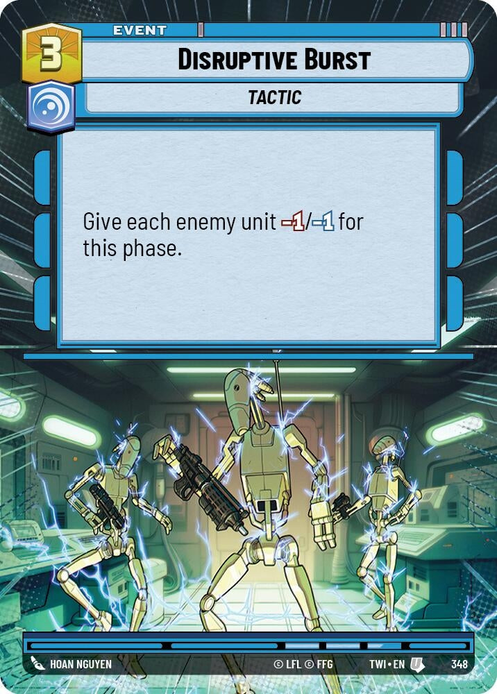 Image for Disruptive Burst (Hyperspace) - Star Wars: Unlimited
