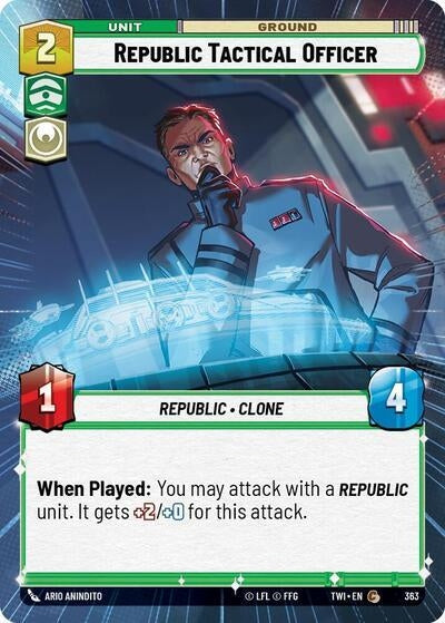 Image for Republic Tactical Officer (Hyperspace) - Star Wars: Unlimited