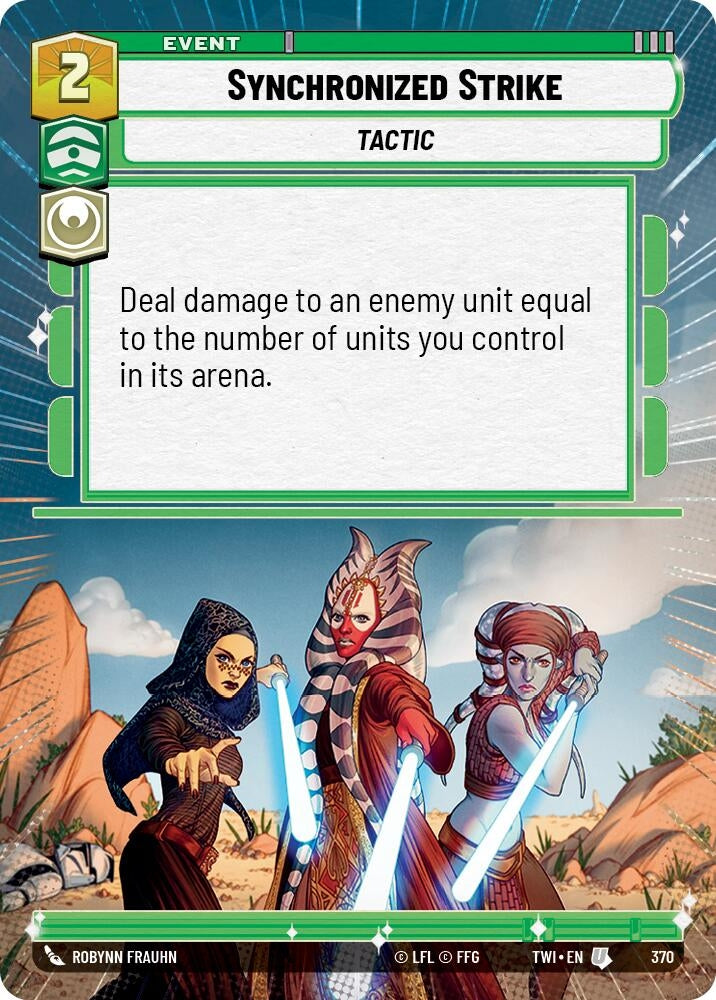 Image for Synchronized Strike (Hyperspace) - Star Wars: Unlimited