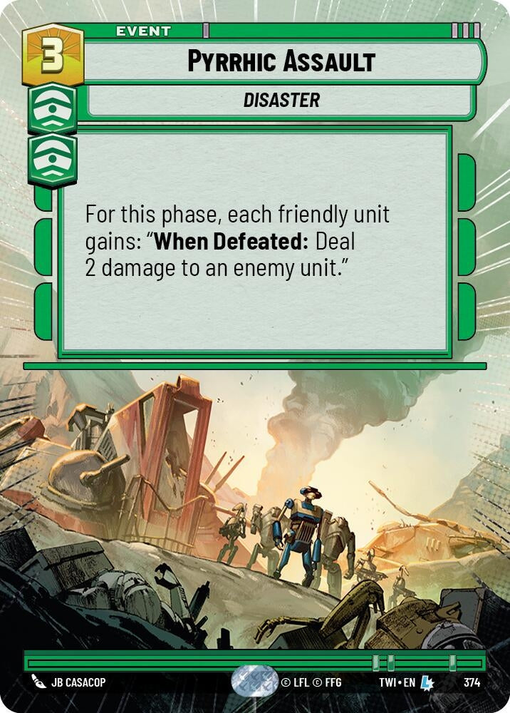 Image for Pyrrhic Assault (Hyperspace) - Star Wars: Unlimited