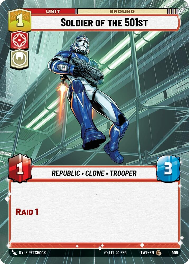 Image for Soldier of the 501st (Hyperspace) - Star Wars: Unlimited