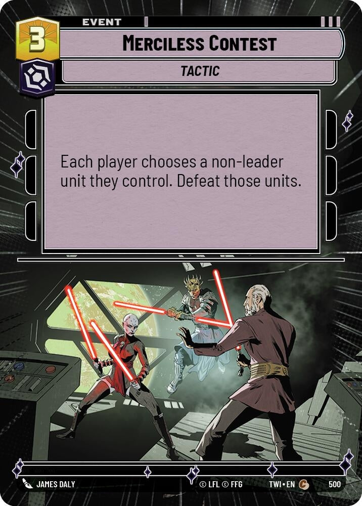 Image for Merciless Contest (Hyperspace) - Star Wars: Unlimited