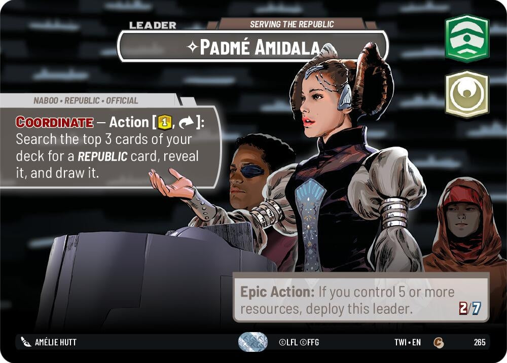 Image for Padmé Amidala - Serving the Republic (Showcase) - Star Wars: Unlimited