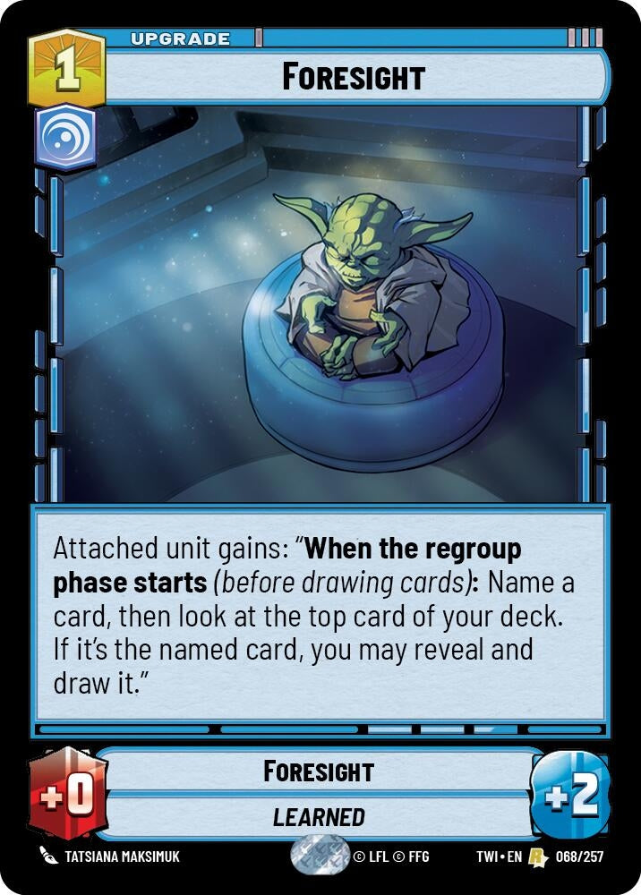 Image for Foresight - Star Wars: Unlimited