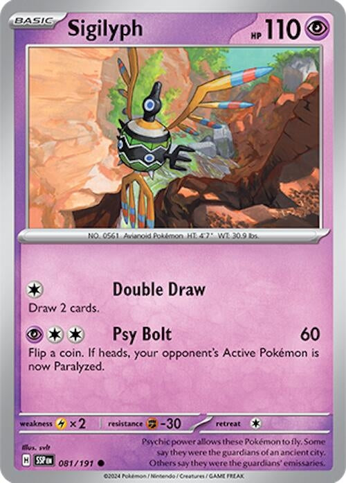Image for Sigilyph - Pokemon