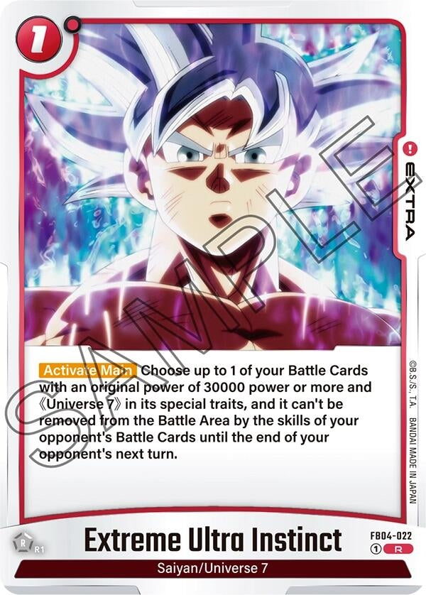 Image for Extreme Ultra Instinct - Dragon Ball Super: Fusion World