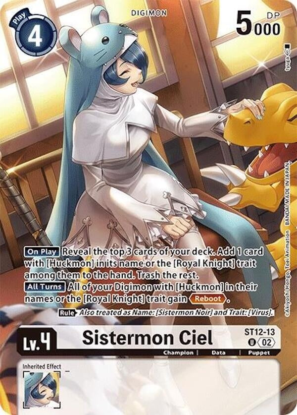 Image for Sistermon Ciel (Alternate Art) - Digimon Card Game