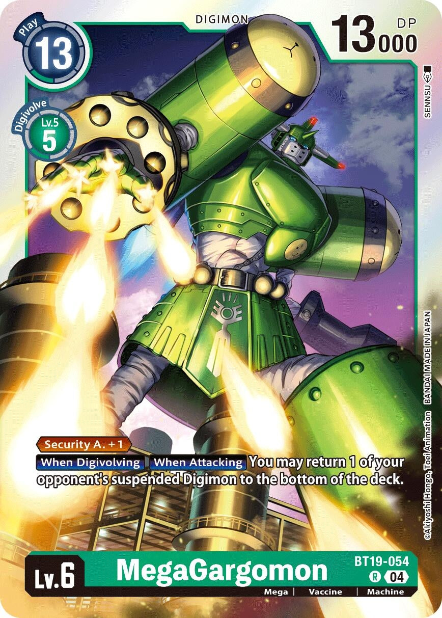 Image for MegaGargomon - Digimon Card Game