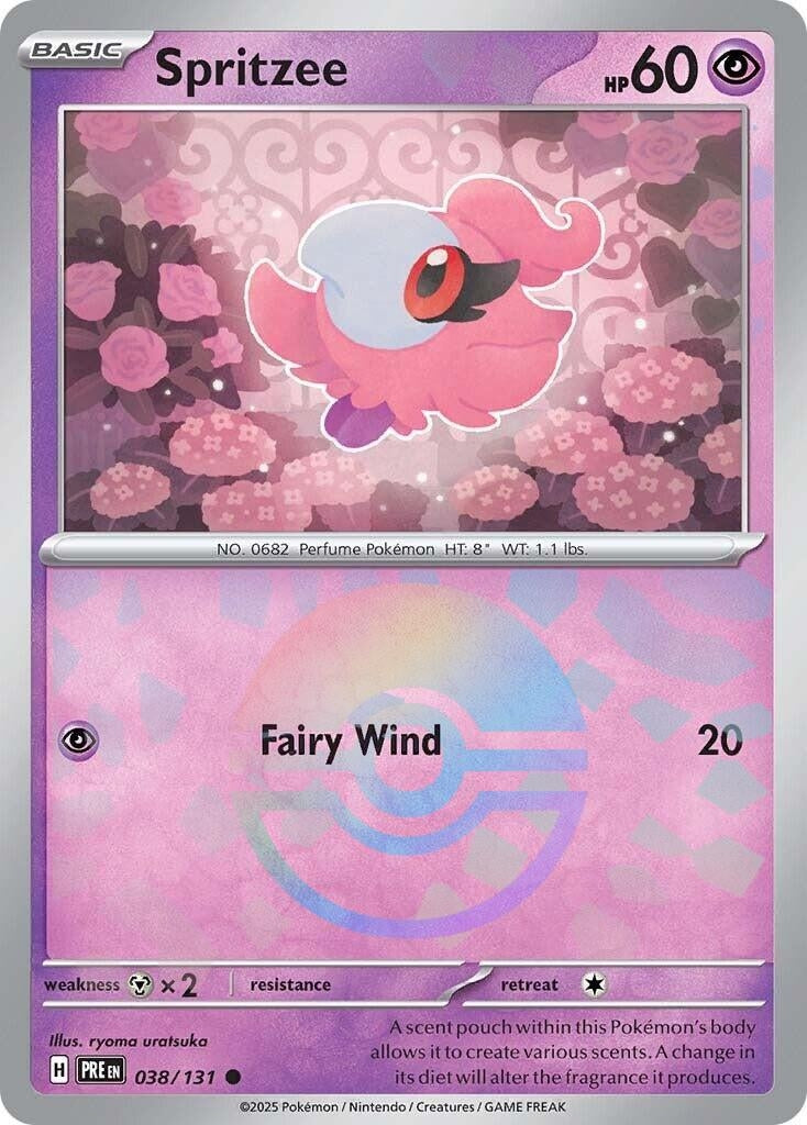 Image for Spritzee (Poke Ball Pattern) - Pokemon