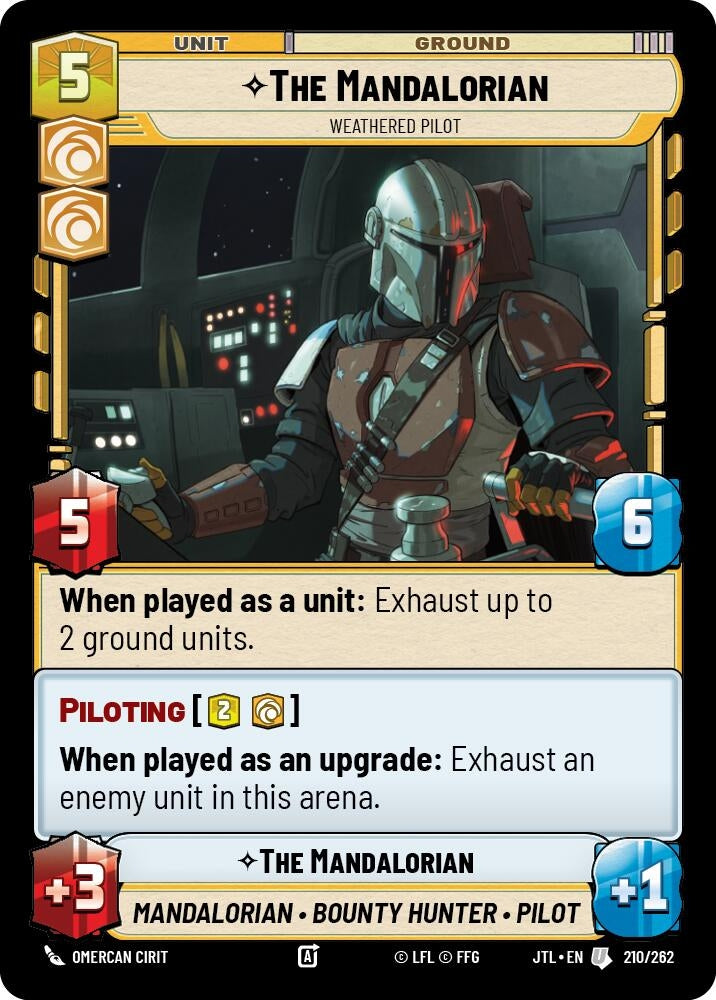 Image for The Mandalorian - Weathered Pilot - Star Wars: Unlimited