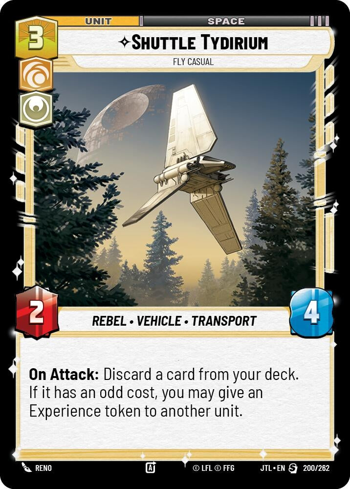 Image for Shuttle Tydirium - Fly Casual - Star Wars: Unlimited
