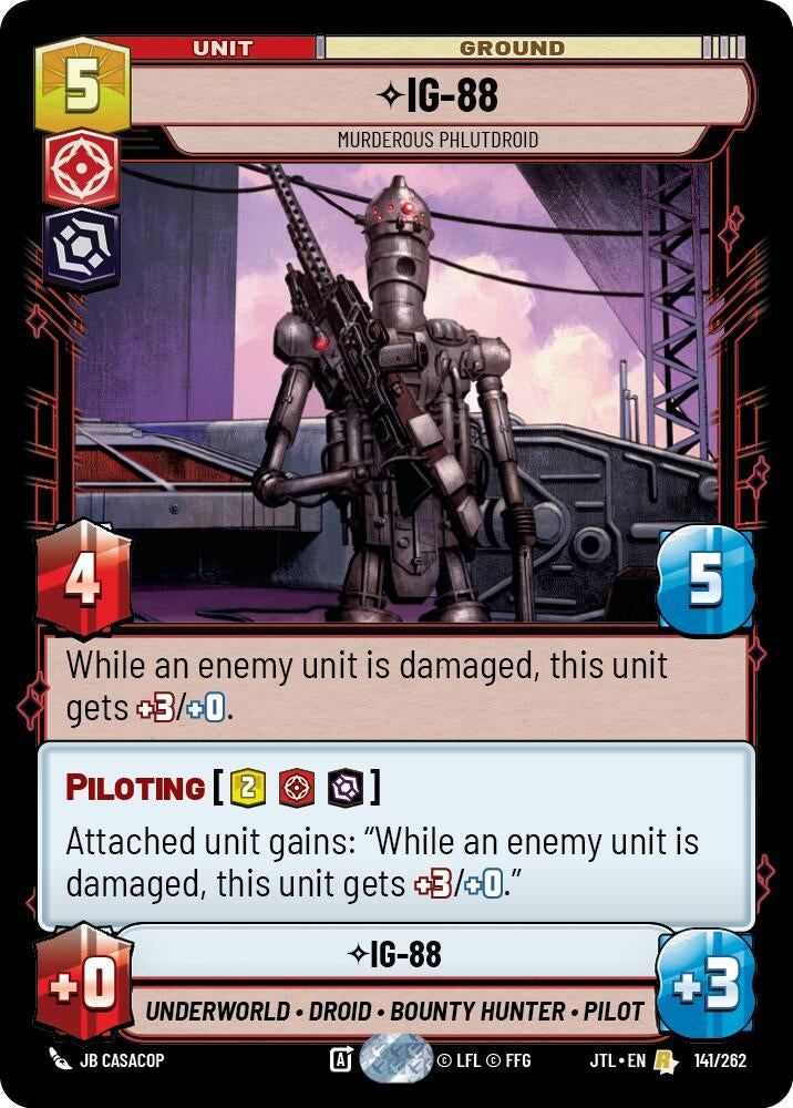 Image for IG-88 - Murderous Phlutdroid - Star Wars: Unlimited