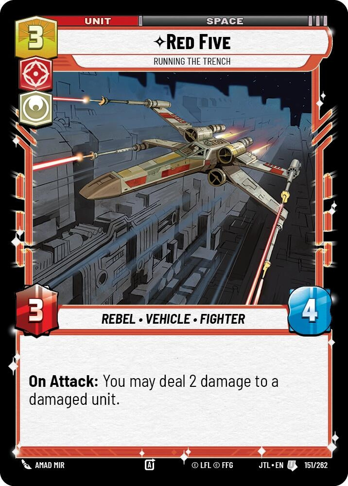 Image for Red Five - Running the Trench - Star Wars: Unlimited