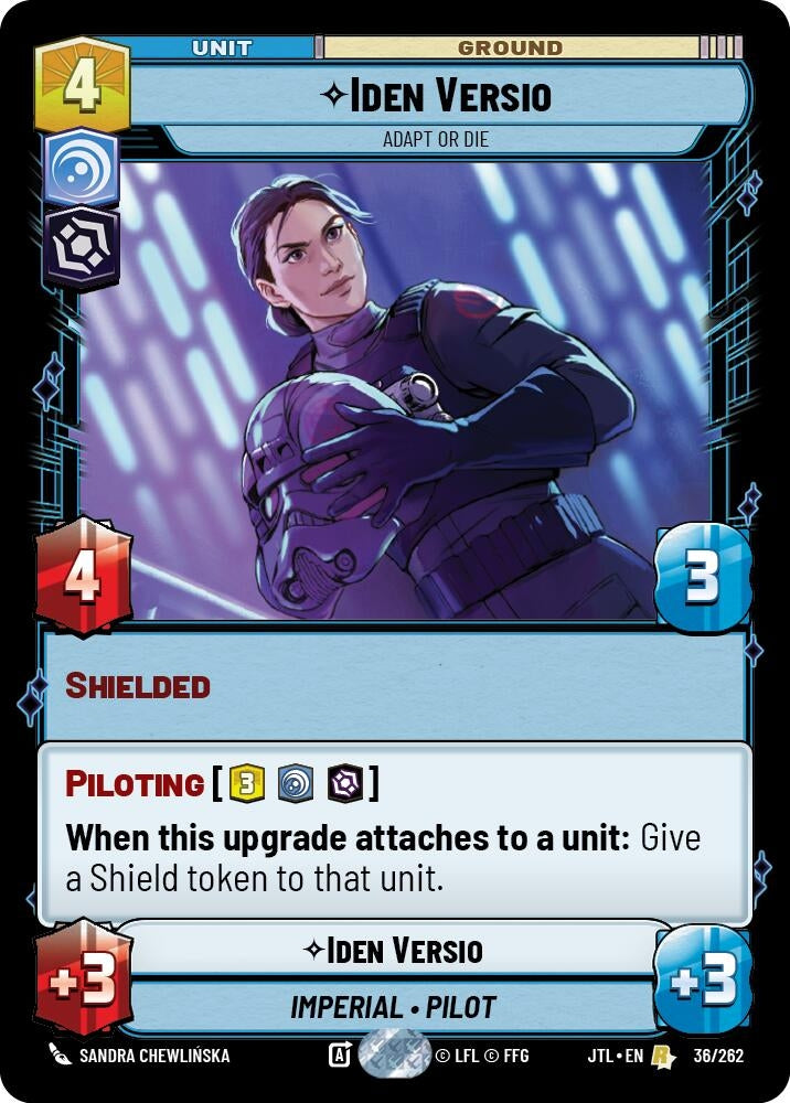 Image for Iden Versio - Adapt or Die - Star Wars: Unlimited