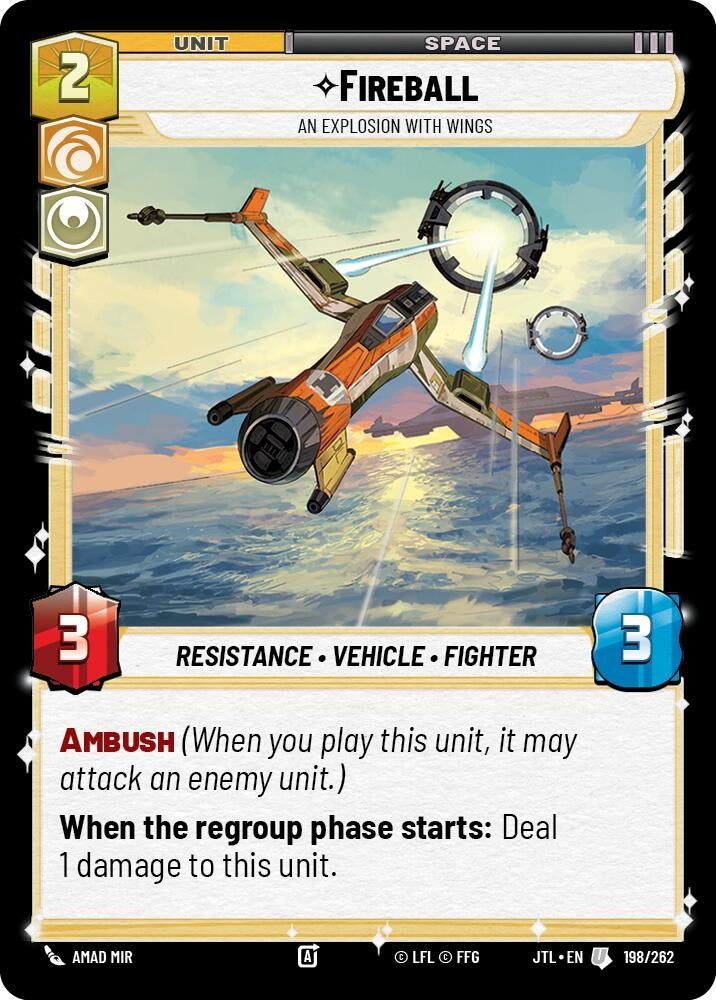 Image for Fireball - An Explosion With Wings - Star Wars: Unlimited
