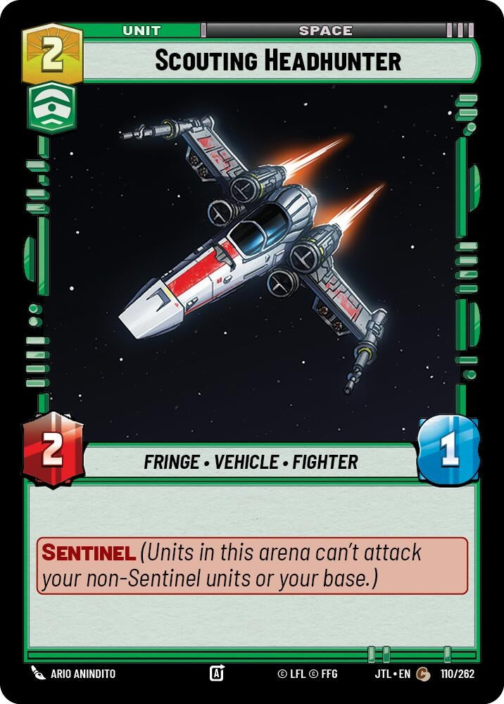 Image for Scouting Headhunter - Star Wars: Unlimited