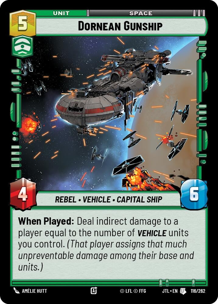 Image for Dornean Gunship - Star Wars: Unlimited