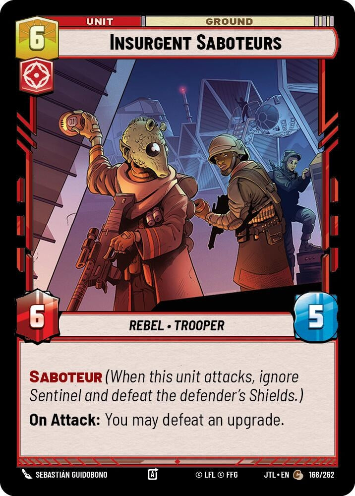 Image for Insurgent Saboteurs - Star Wars: Unlimited