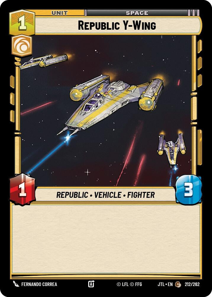 Image for Republic Y-Wing - Star Wars: Unlimited
