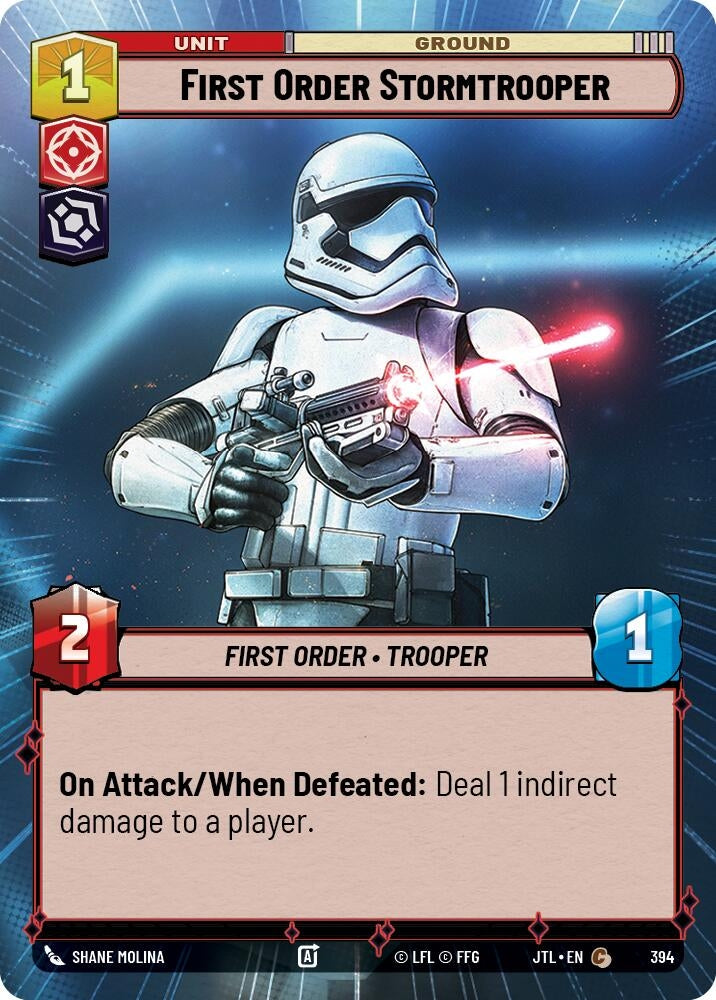 Image for First Order Stormtrooper (Hyperspace) - Star Wars: Unlimited
