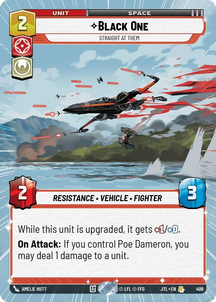 Image for Black One - Straight At Them (Hyperspace) - Star Wars: Unlimited