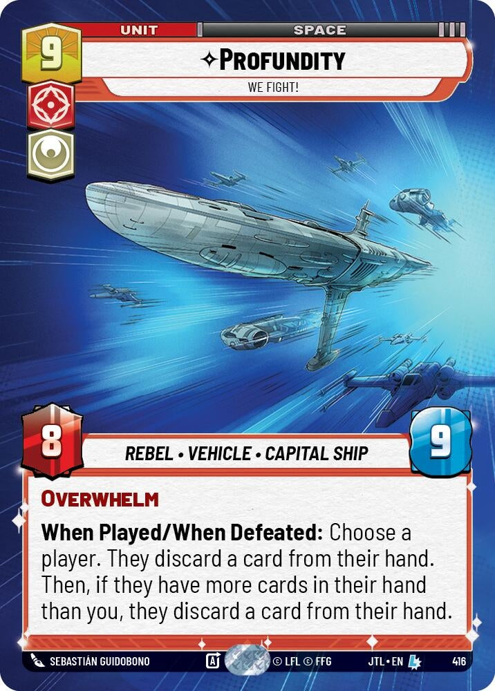 Image for Profundity - We Fight! (Hyperspace) - Star Wars: Unlimited